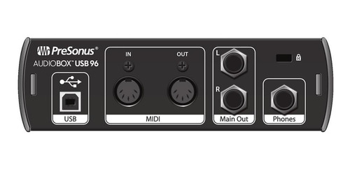 Imagen 2 de 2 de Interface de audio PreSonus AudioBox USB negra