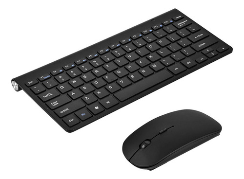 Kit Delgado De Teclado Y Mouse Inalámbricos De 2 4 Ghz Para
