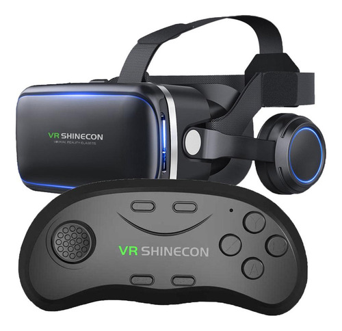 3d Vr Headset Gafas De Realidad Virtual Con Mango De Juego