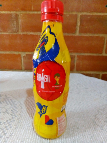 Botella Coca - Cola Conmemorativa Colombia En Brasil 2014