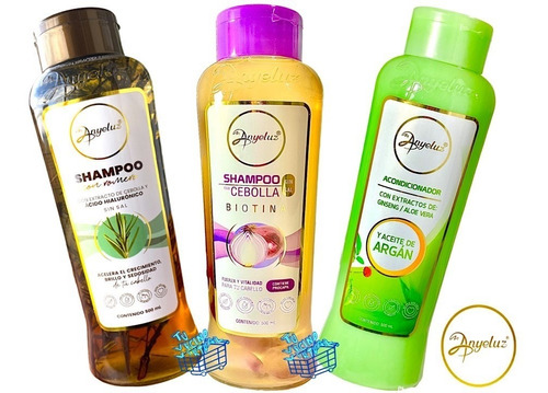 Kit Anyeluz Shampoo Cebolla 