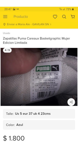 Zapatillas Puma Careaux