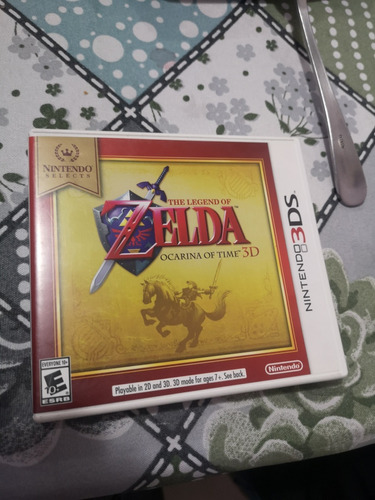 Juego The Legend Of Zelda Ocarine Of Time 3d