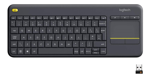 Teclado Logitech K400 Plus Con Touchpad Incorporado Pc Tv