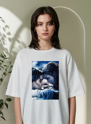 Remera Unisex Titanic Kate Winslet Leonardo Dicaprio Portada