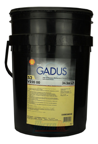 Grasa Multiproposito Litio Shell Gadus S2 V220 2 18kg