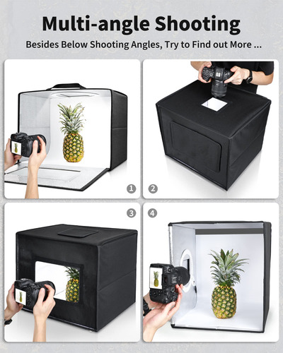 Caja De Luz Portátil 40 X 30 Cm Con 112 Led