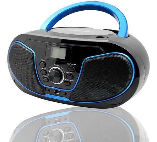 Grabadora Portatil Bluetooth Radio Fm Cd Usb