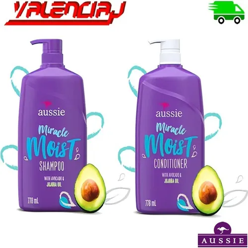 Shampoo Y Acondicionador Aussie Miracle - mL a $138