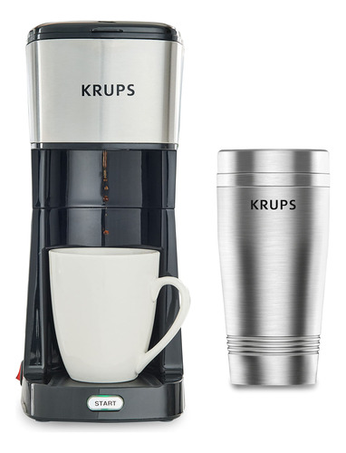 Krups Simply Brew - Cafetera De Goteo De Una Sola Porción .