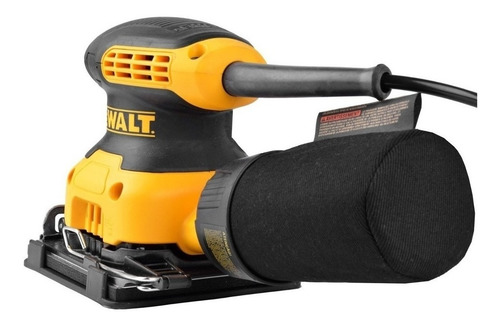 Imagen 5 de 6 de Lijadora profesional orbital DeWalt DWE6411 amarilla 50Hz/60Hz 230W 120V