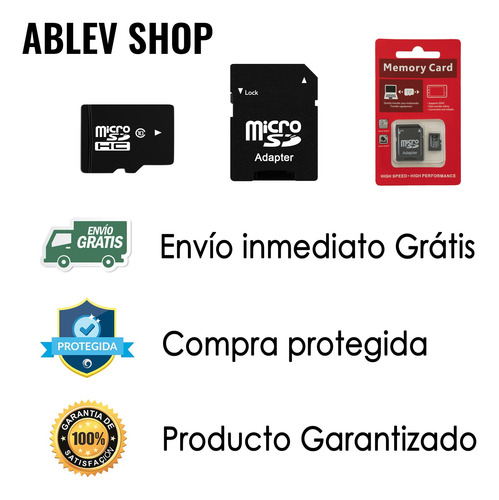 Tarjeta De Memoria Micro Sd 512gb Con Adaptador Sd Clas10 U3