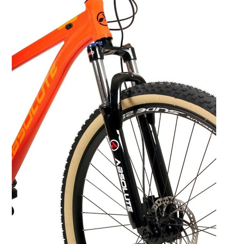 Bike Mtb 29 Absolute 2x10v Freios Hidráulicos Susp. Trava Cor Branco/Preto - Nero Tamanho do quadro 15