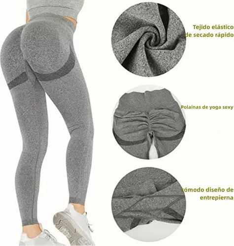 Leggings De Mujer Sexy Scrunch Leggings Push Up Medias Mujer Lycra