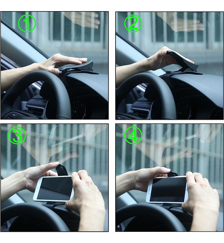 Soporte Auto Camioneta Porta Celular Gps Clip Tablero Pinza