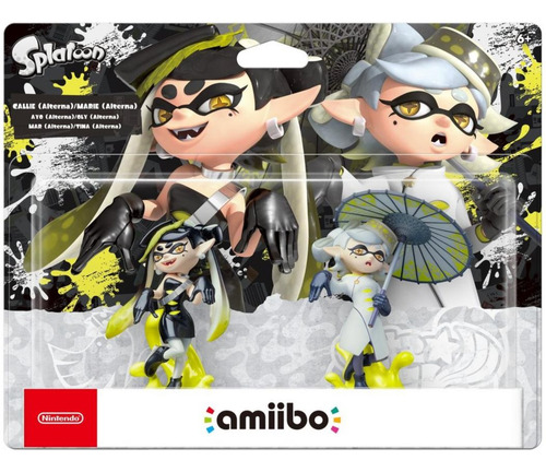 Amiibo Callie Alterna & Marie Alterna (splatoon Series)