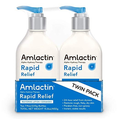 Amlactin Rapid Relief Restauración De Loción + Ceramidas Twi