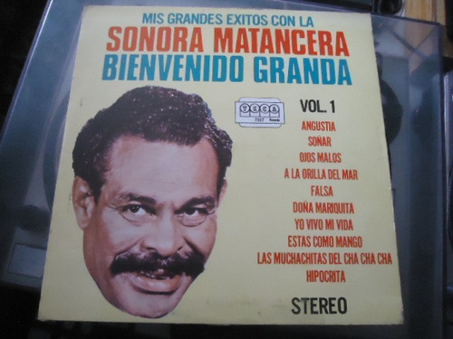 Bienvenido Granda Mis Exitos Con La Sonora Matancera Vol1 Lp