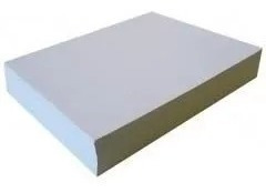 Imagen 2 de 2 de Papel Cartulina Glasse 300gr Tamaño Tabloide 50 Unidades