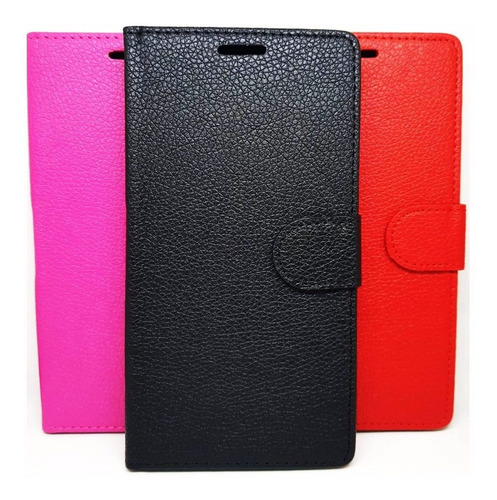 Capa Flip Cover Carteira Quantum Muv Pro Muv + Pel Vidro