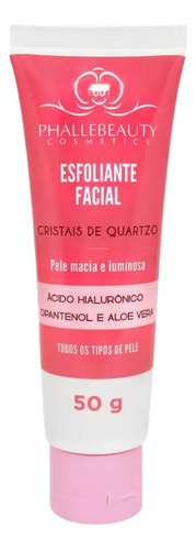 Esfoliante Facial Cristais De Quartzo - Phállebeauty