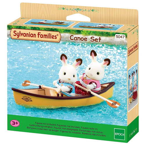 Sylvanian Families 5047 - Canoa Y Accesorios Original Intek 