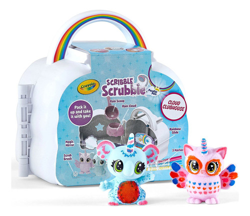 Crayola Scribble Scrubbie Cloud Playset, Juguete Para Niños