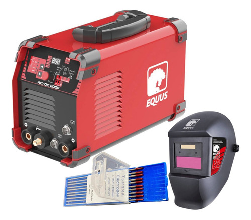 Soldadora Inverter Tig Ac-dc Aluminio Lion 200 Equus -sc- 