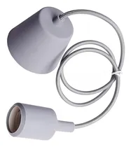 Comprar Colgante Luminaria De Silicon Techo 1luz Cable Textix Modern