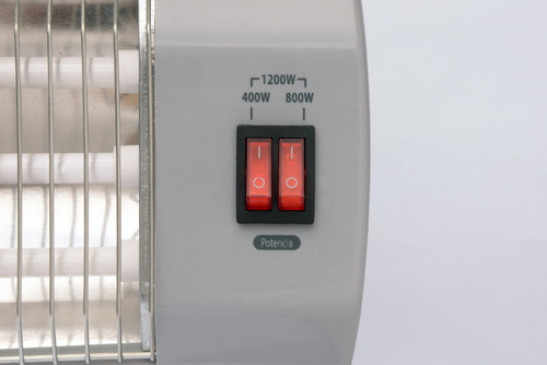 Calefactor Halógeno 1.200w Sindelen Eeh-1210gr Color Gris