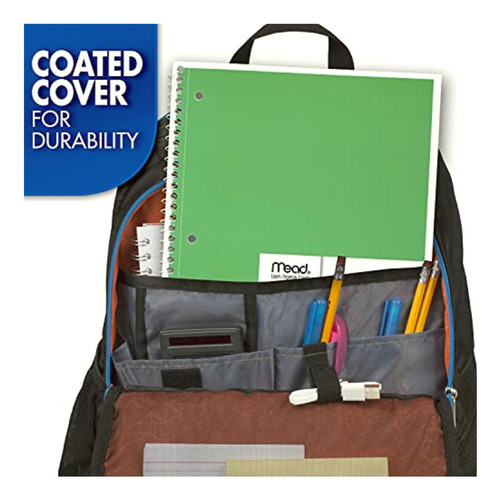 Mead Spiral Notebooks, 1 Subject, College Ruled Paper, 70