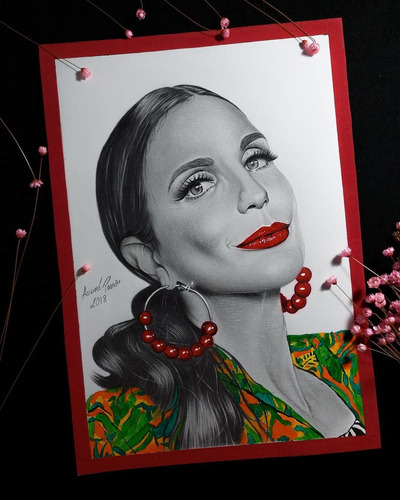 Desenho Realista Sob Encomenda Tam:a4 (com 1 Pessoa)