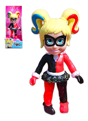 Mini Figura De Harley Quinn De 3.0 In Para Niñas Pequeñas.