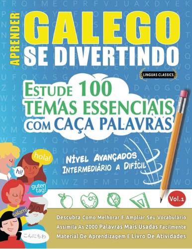 Libro: Aprender Galego Se Divertindo! Nível Avançados: Inte