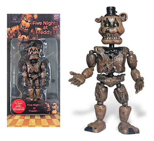 Muñecos Five Nigtht's At Freddy's 15cm. Articulado. Desmonta
