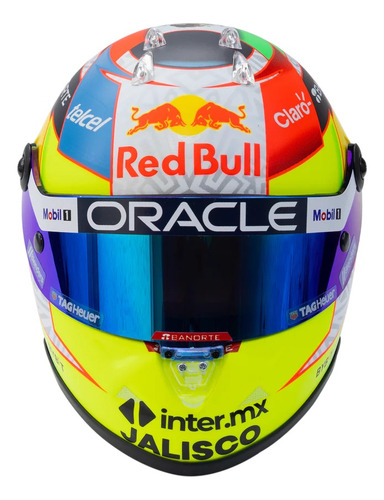 1:2 Casco Sergio Perez #11 Red Bull Racing Formula 1 2023