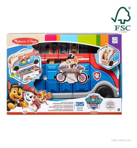 Melissa Doug Melissa Doug Paw Patrol 2 Match Build Mission C