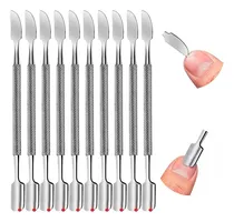 Comprar 10 Pcs Removedor Y Empujador Cutícula Herramienta Manicura