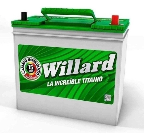 Bateria Willard Titanio Ns60d-750 Pd Changan Cs15