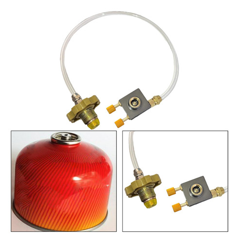Adaptador Para Recarga De Tanque De Gas Con Sin Adaptador