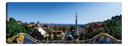 Cuadro Decorativo - Barcelona Desde El Parque Güell