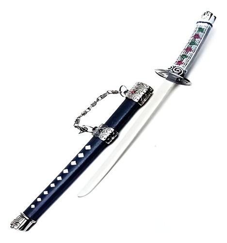 Mini Espada Decorativa Katana + Bainha - 24cm