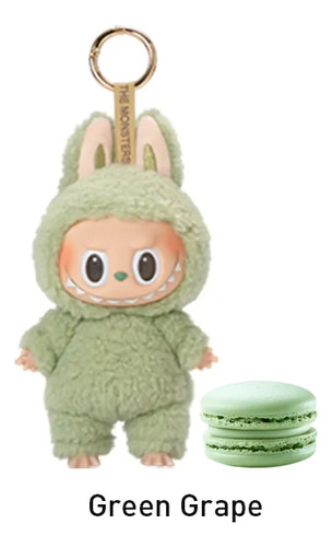 Labubu Macaron Monsters Vinilo Green Grape Peluche