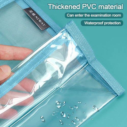 Bolsa Portadocumentos Transparente De Gran Capacidad