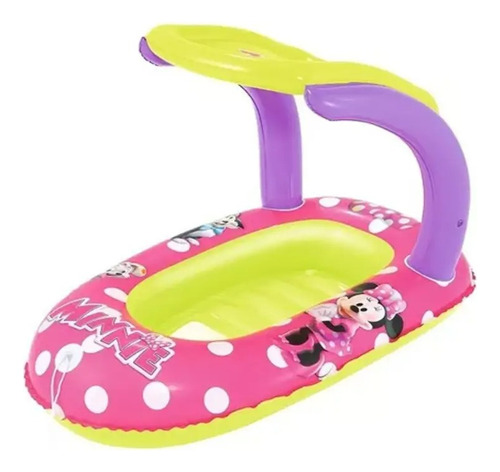 Bote Inflable Con Techo Flotador Niñas Salvavidas