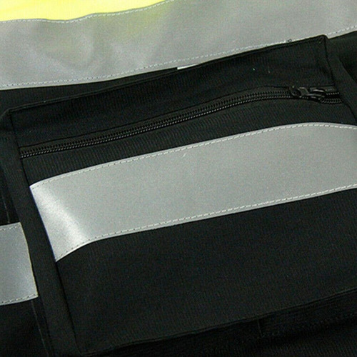 Chaleco Reflectante De Seguridad Xl 175 Amarillo Negro
