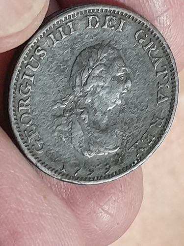 Moneda Inglaterra 1 Farthing 1799. Ref 738