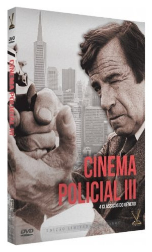 Dvd Cinema Policial Vol 3 / 2 Discos 4 Filmes 4 Cards 