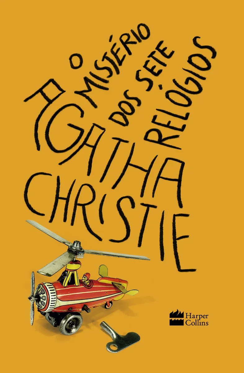 O mistério dos sete relógios – A obra que inspirou a série "Os Sete Relógios de Agatha Christie" da Netflix - Christie, Agatha - HarperCollins - Capa Dura