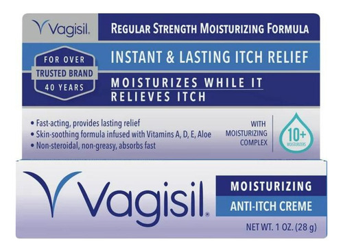 Vagisil Crema Vaginal Femenina Hidratante Antipicazón 28g